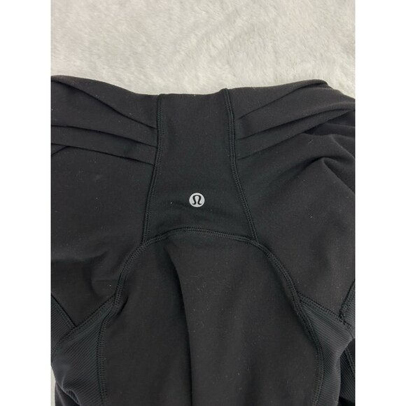 Lululemon Athletica Womens Black Bhakti Yoga Asymmetrical Zip Jacket Size 8 - Picture 9 of 16